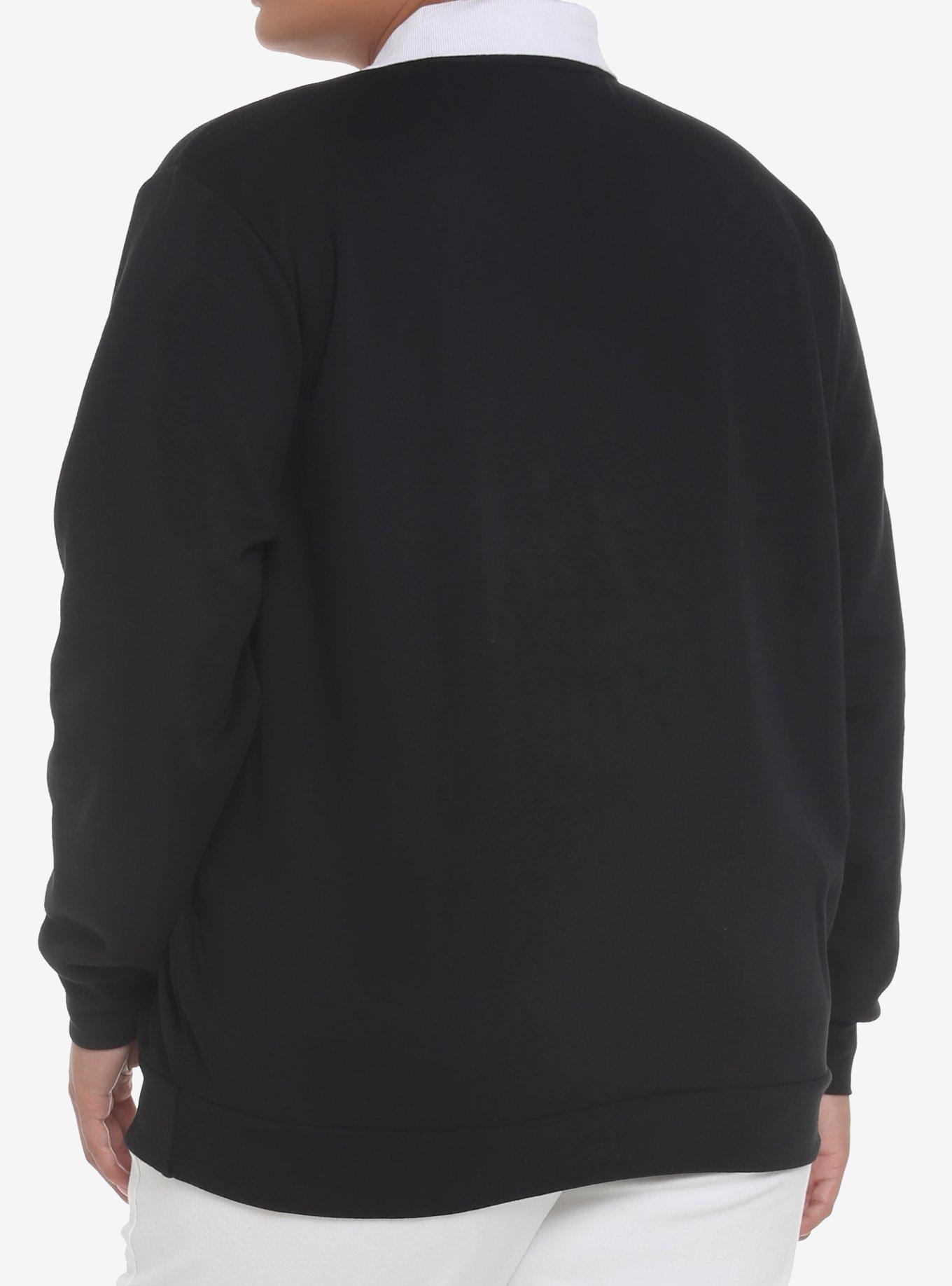 Her Universe Disney Halloween Winnie The Pooh & Friends Collared Girls Sweatshirt Plus Size, MULTI, alternate