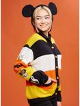Her Universe Disney Halloween Mickey Mouse Stripe Girls Hooded Cardigan, MULTI, alternate
