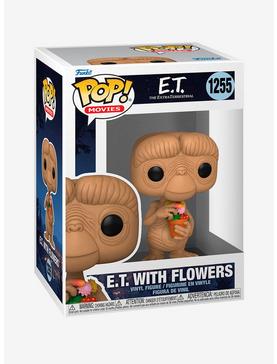 Funko E.T. The Extra-Terrestrial Pop! Movies E.T. With Flowers Vinyl Figure, , hi-res
