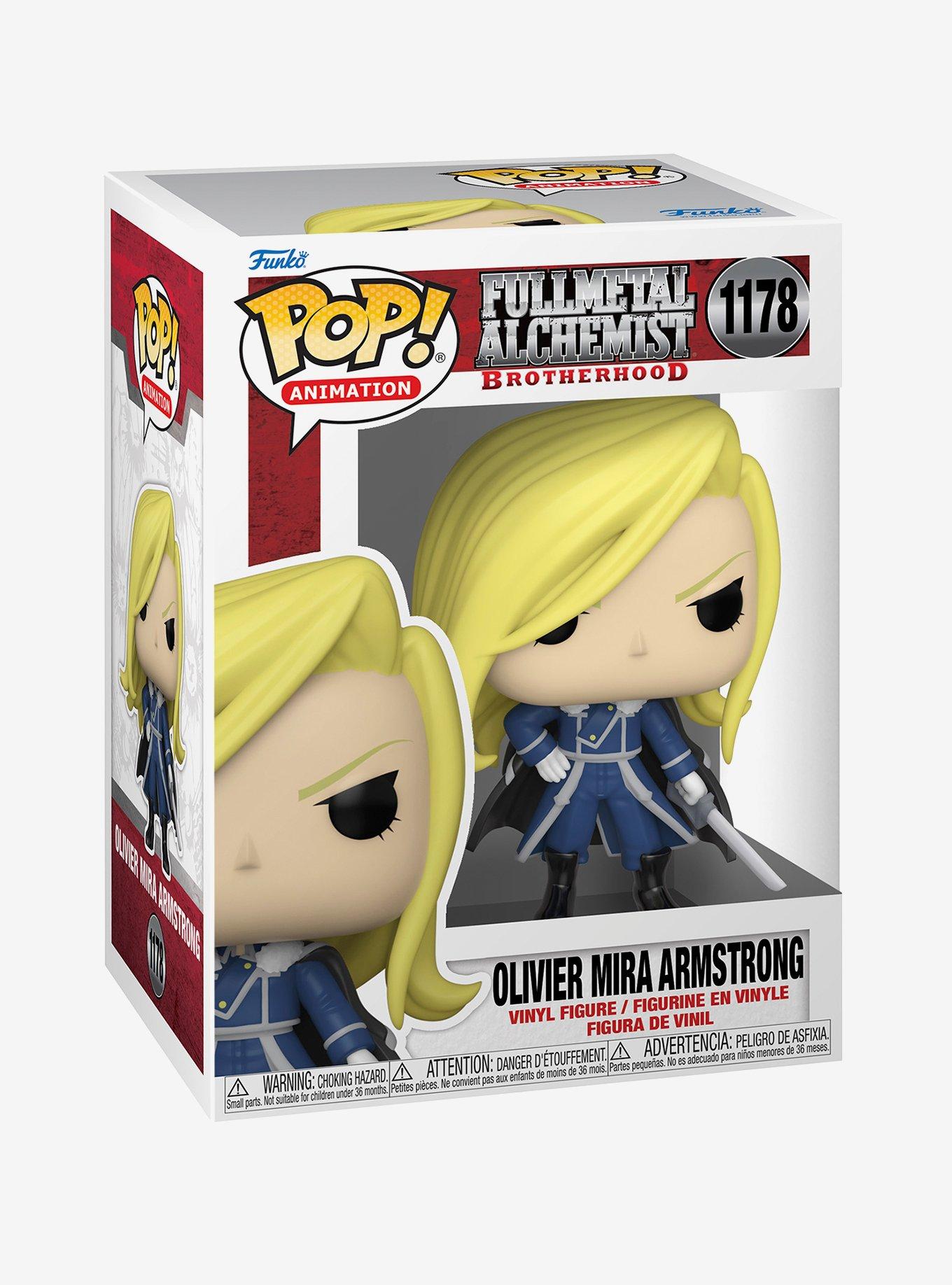 Funko Fullmetal Alchemist: Brotherhood Pop! Animation Olivier Mira Armstrong Vinyl Figure, , alternate