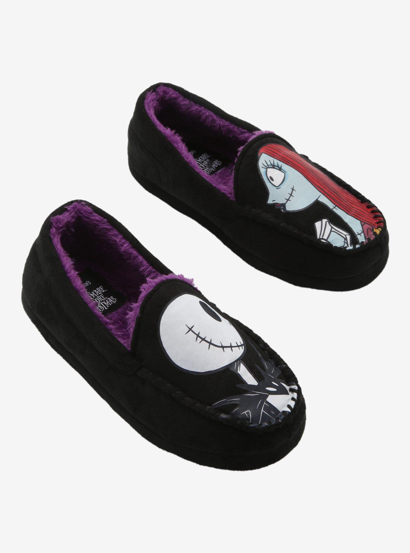 The Nightmare Before Christmas Jack & Sally Slippers, MULTI, alternate