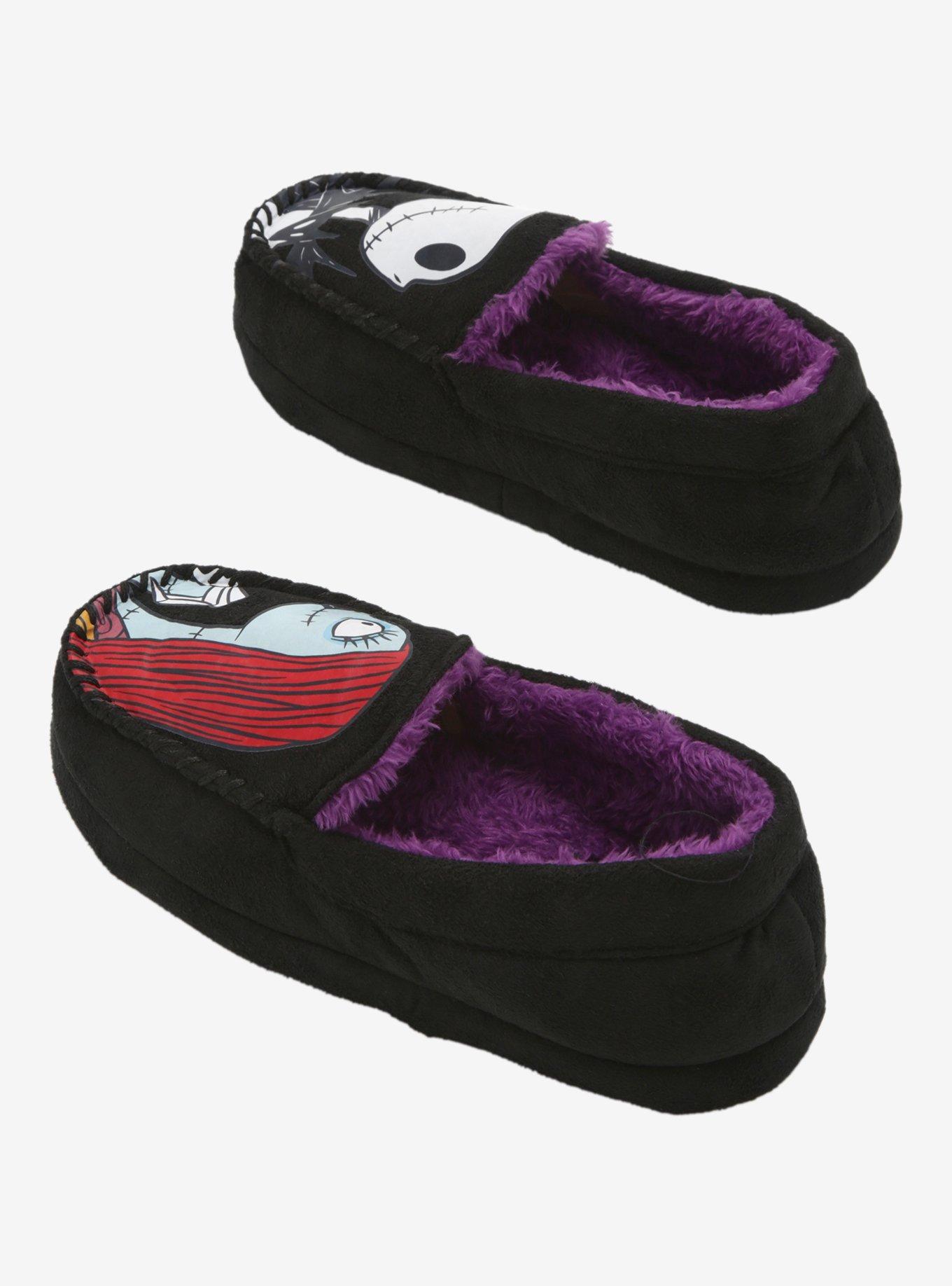The Nightmare Before Christmas Jack & Sally Slippers, MULTI, alternate
