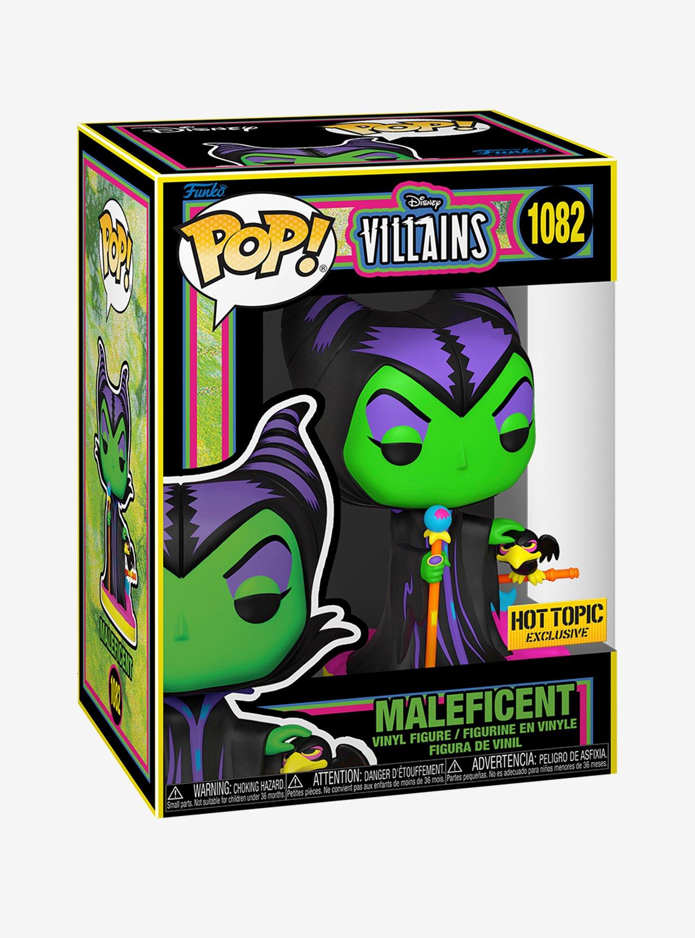 Disney Villains Pop! Maleficent (Blacklight) Vinyl Figure Hot Topic Exclusive, , alternate