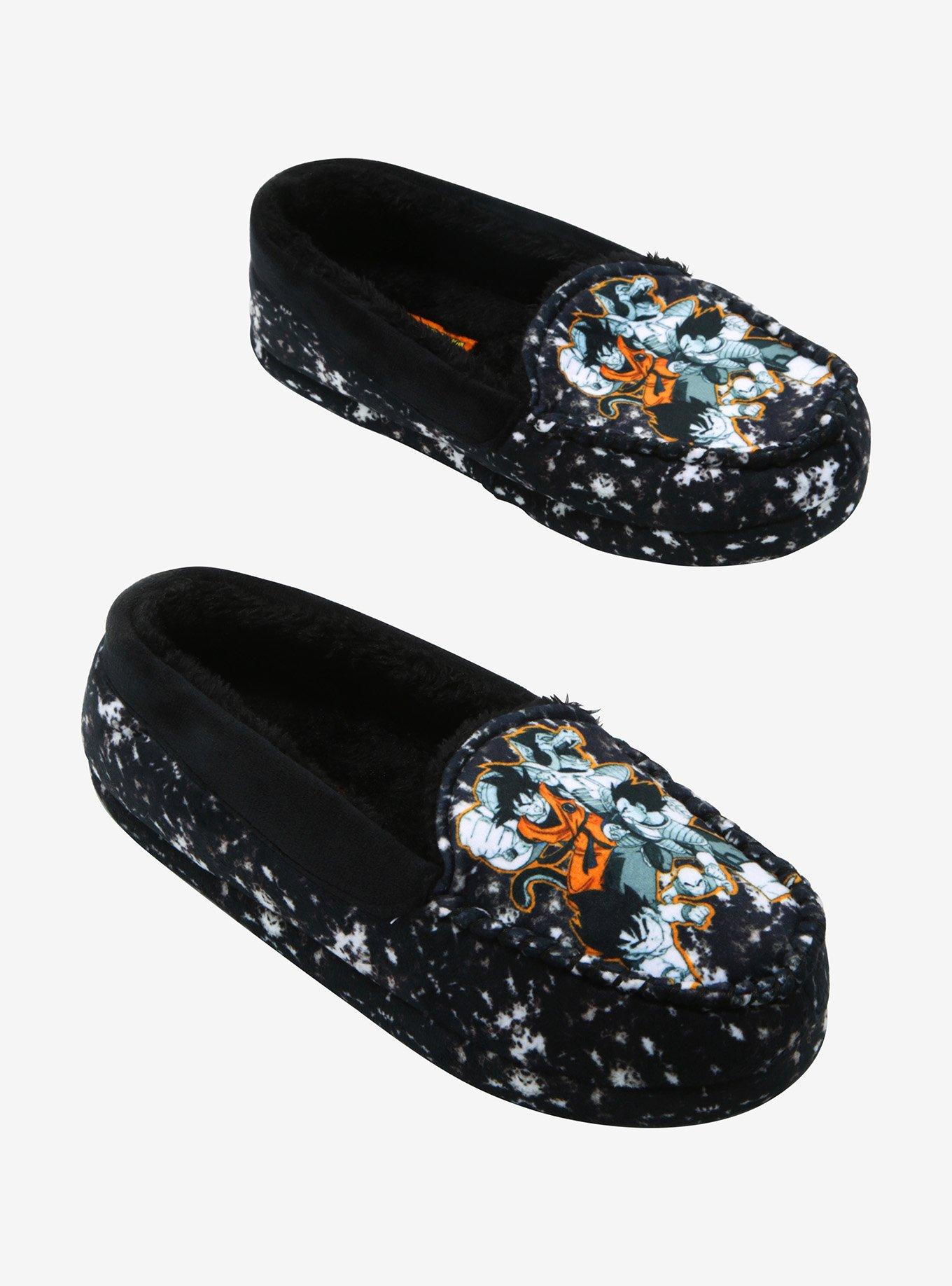 Dragon Ball Z Group Acid Wash Slippers, MULTI, alternate