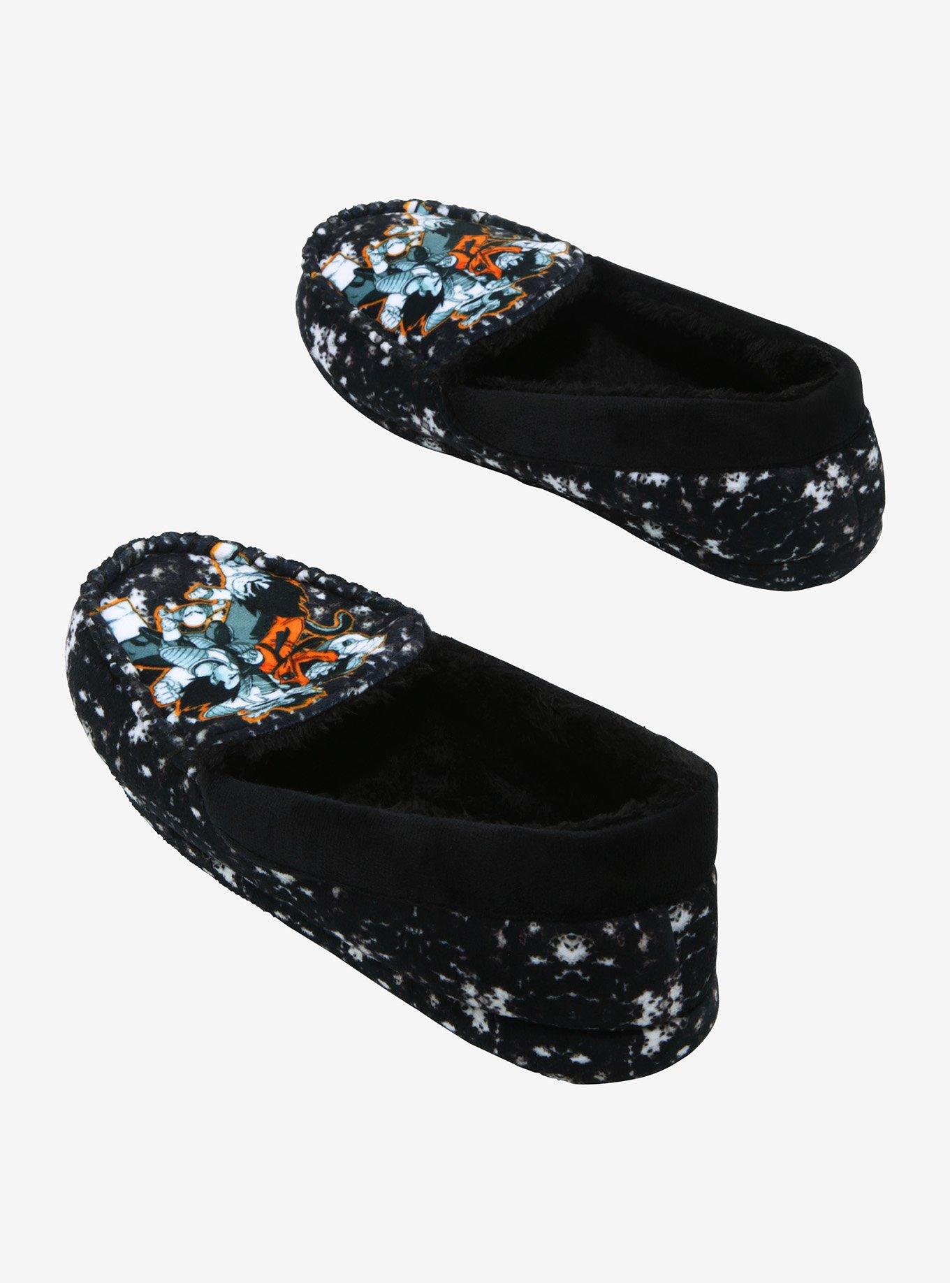 Dragon Ball Z Group Acid Wash Slippers, MULTI, alternate