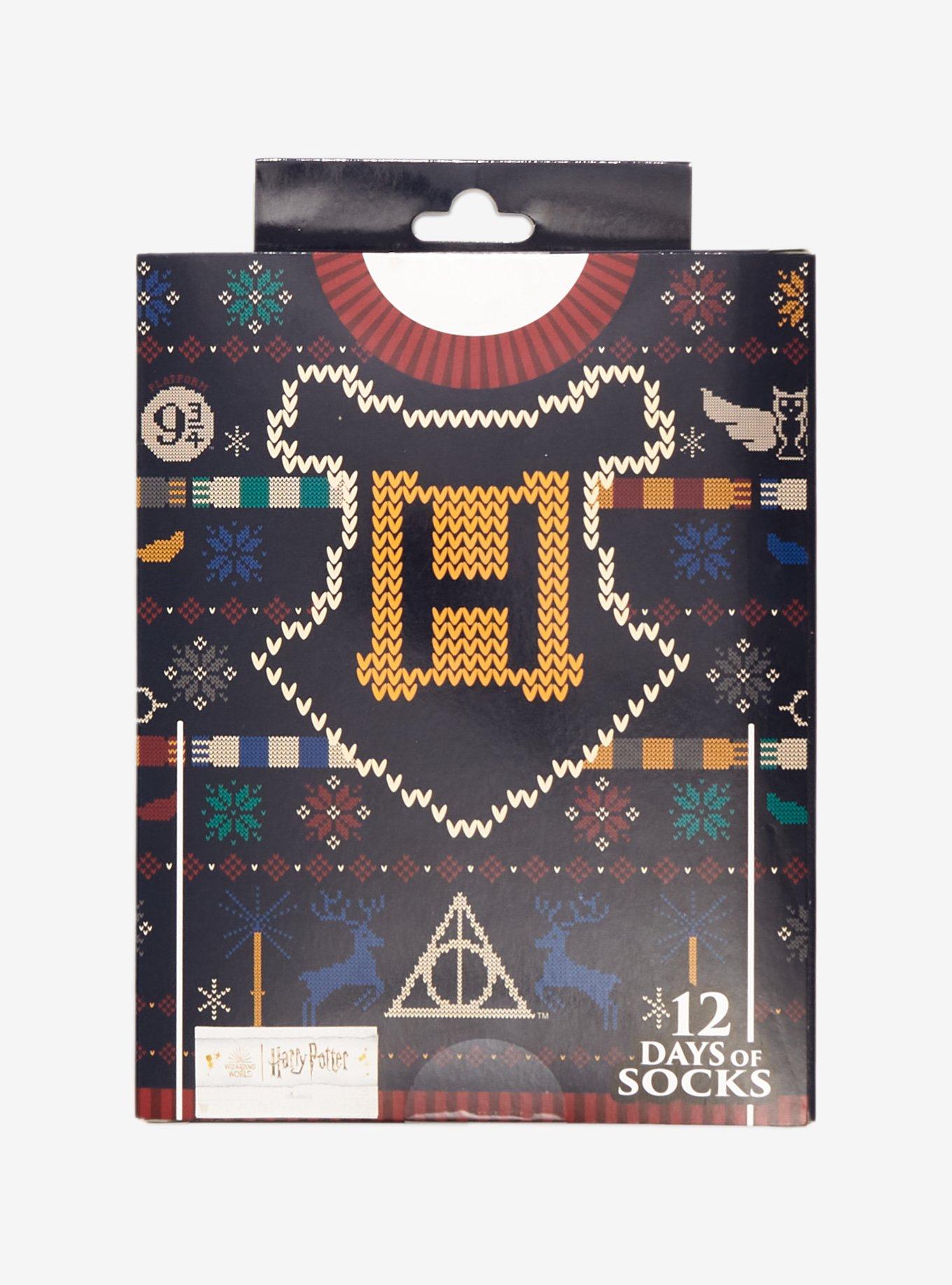 Harry Potter Symbols Advent Calendar Socks Gift Set, , alternate