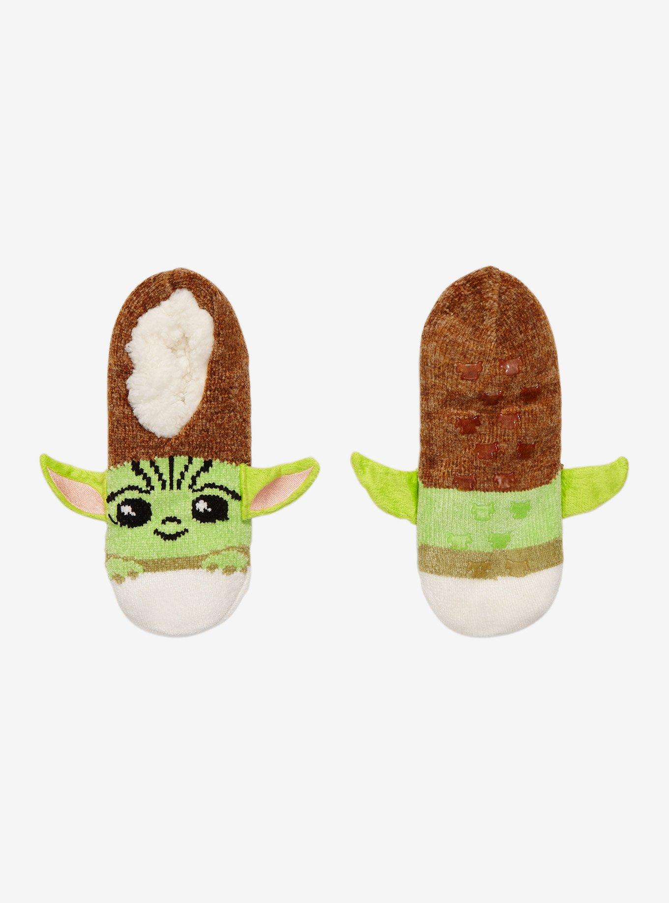 Star Wars The Mandalorian Grogu Cozy Slippers, , alternate