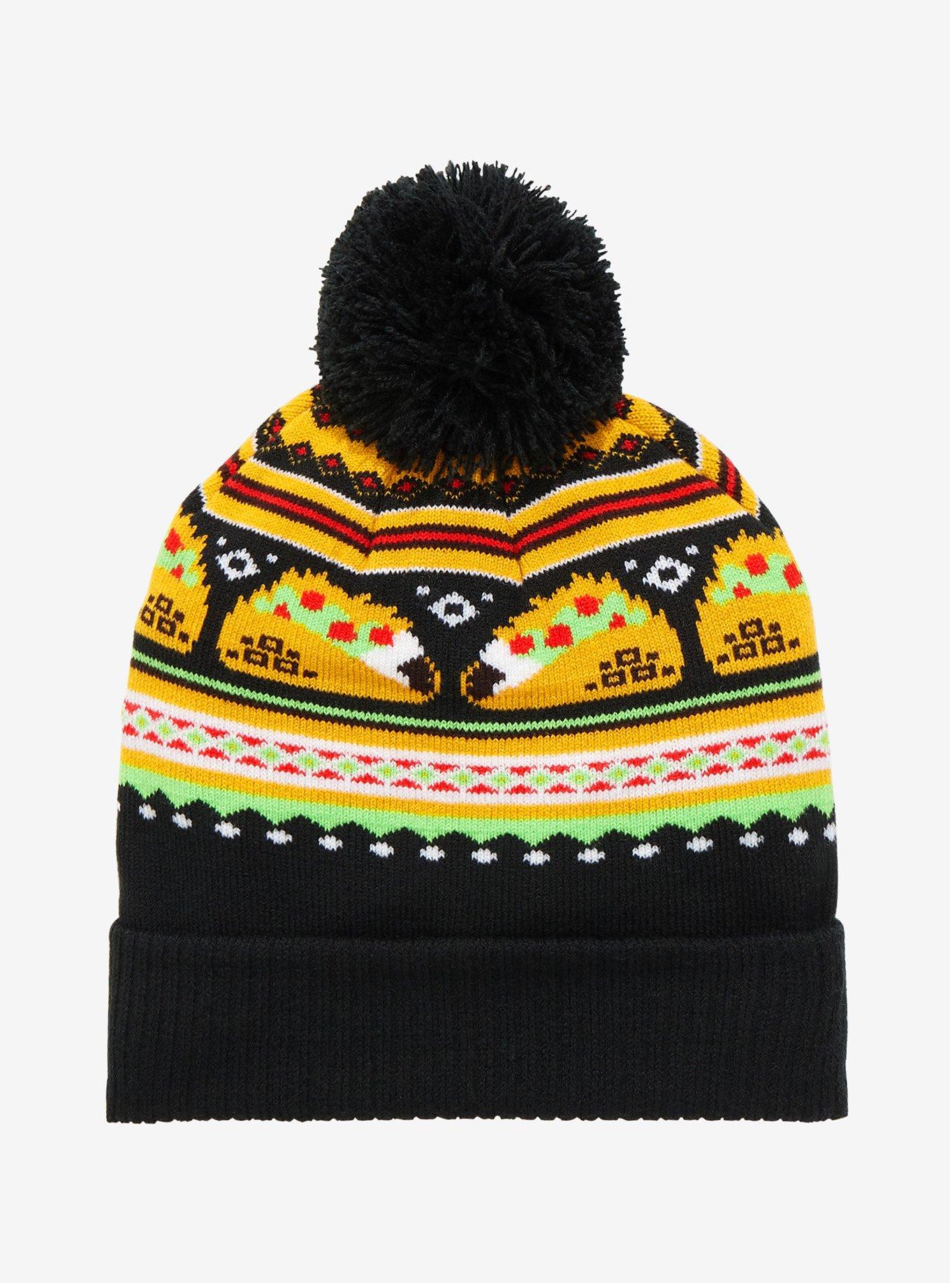 Taco Bell Pom Beanie, , alternate