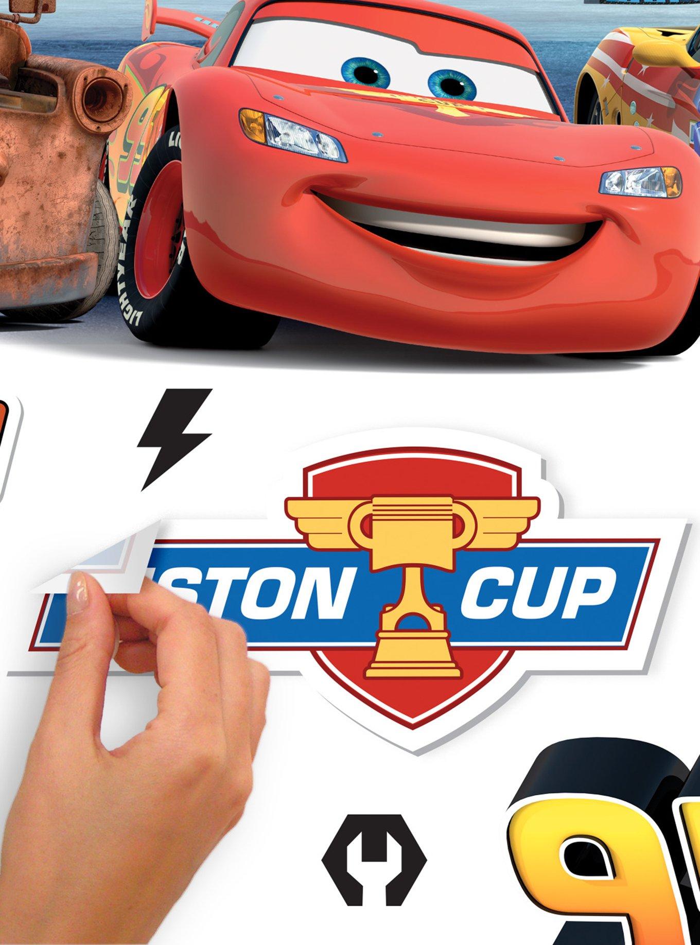 Disney Pixar Cars Peel And Stick Giant Wall Decals With Alphabet, , alternate