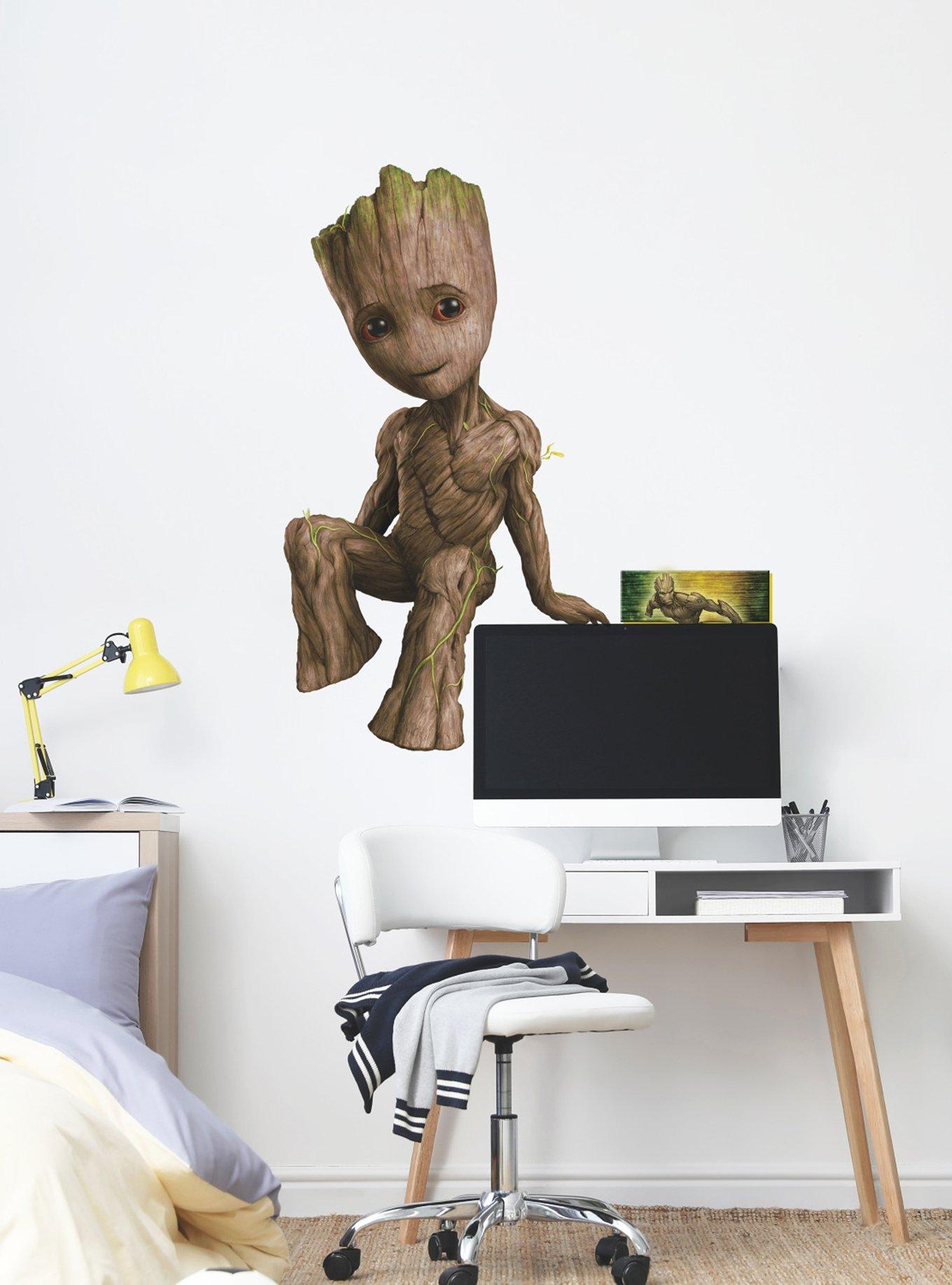 Marvel Guardians of the Galaxy Groot Peel And Stick Giant Wall Decals, , alternate