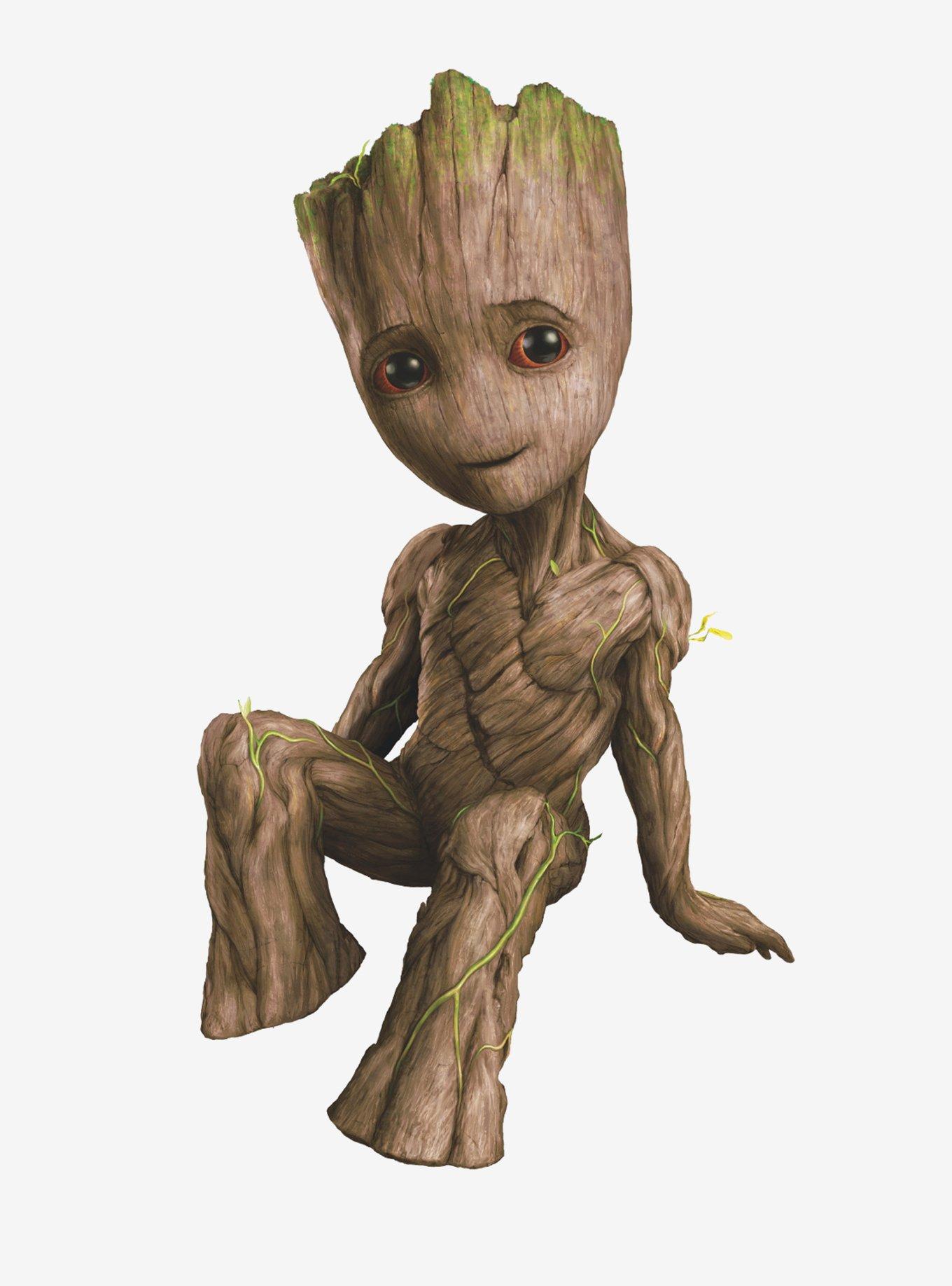 Marvel Guardians of the Galaxy Groot Peel And Stick Giant Wall Decals, , alternate