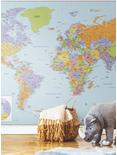 World Map Educational Mural Peel & Stick Wallpaper, , alternate
