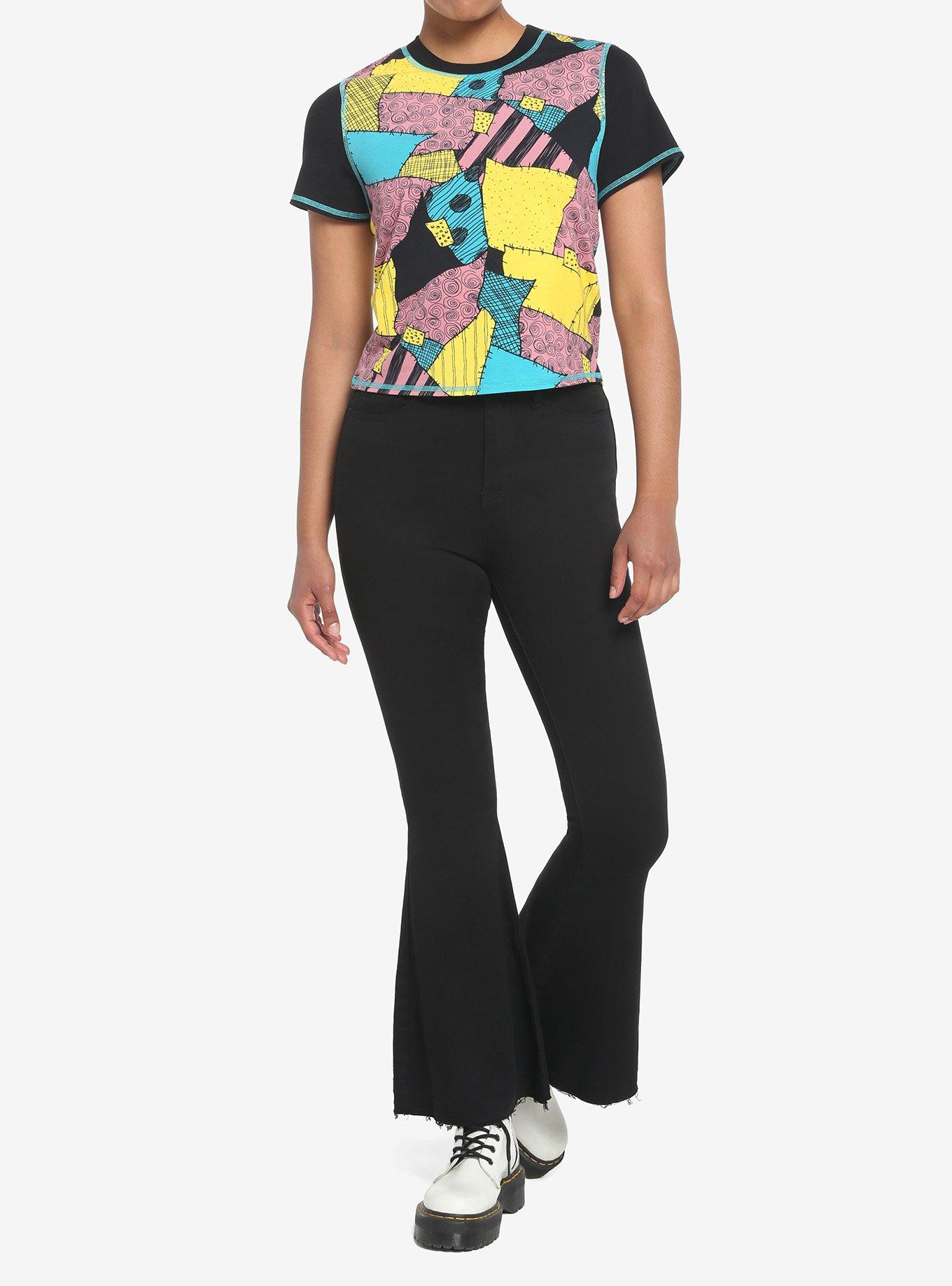 The Nightmare Before Christmas Sally Patchwork Skimmer Top, MULTI, alternate