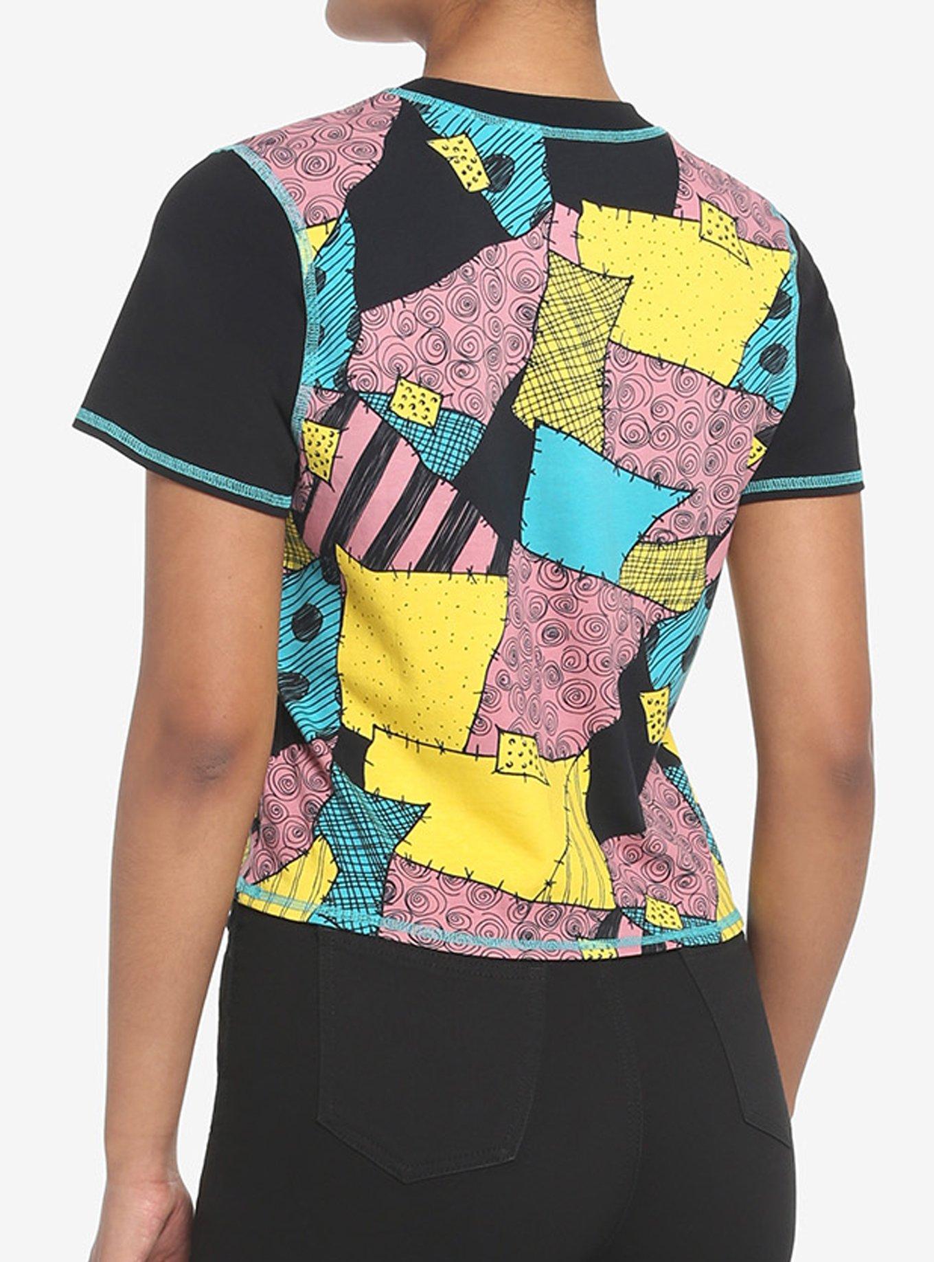 The Nightmare Before Christmas Sally Patchwork Skimmer Top, MULTI, alternate
