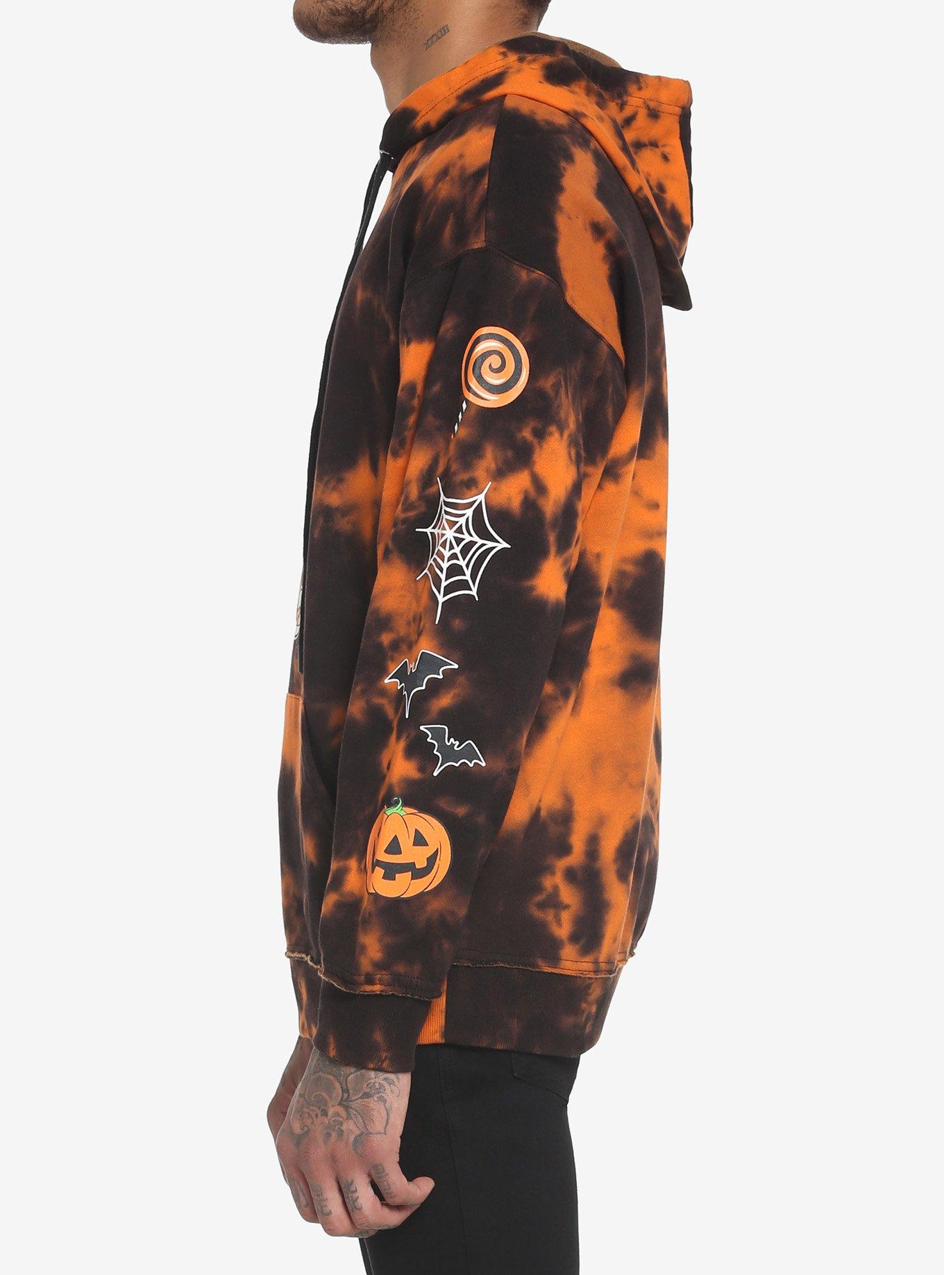 Our Universe Disney Halloween Mickey Mouse Mummy Tie-Dye Hoodie, MULTI, alternate