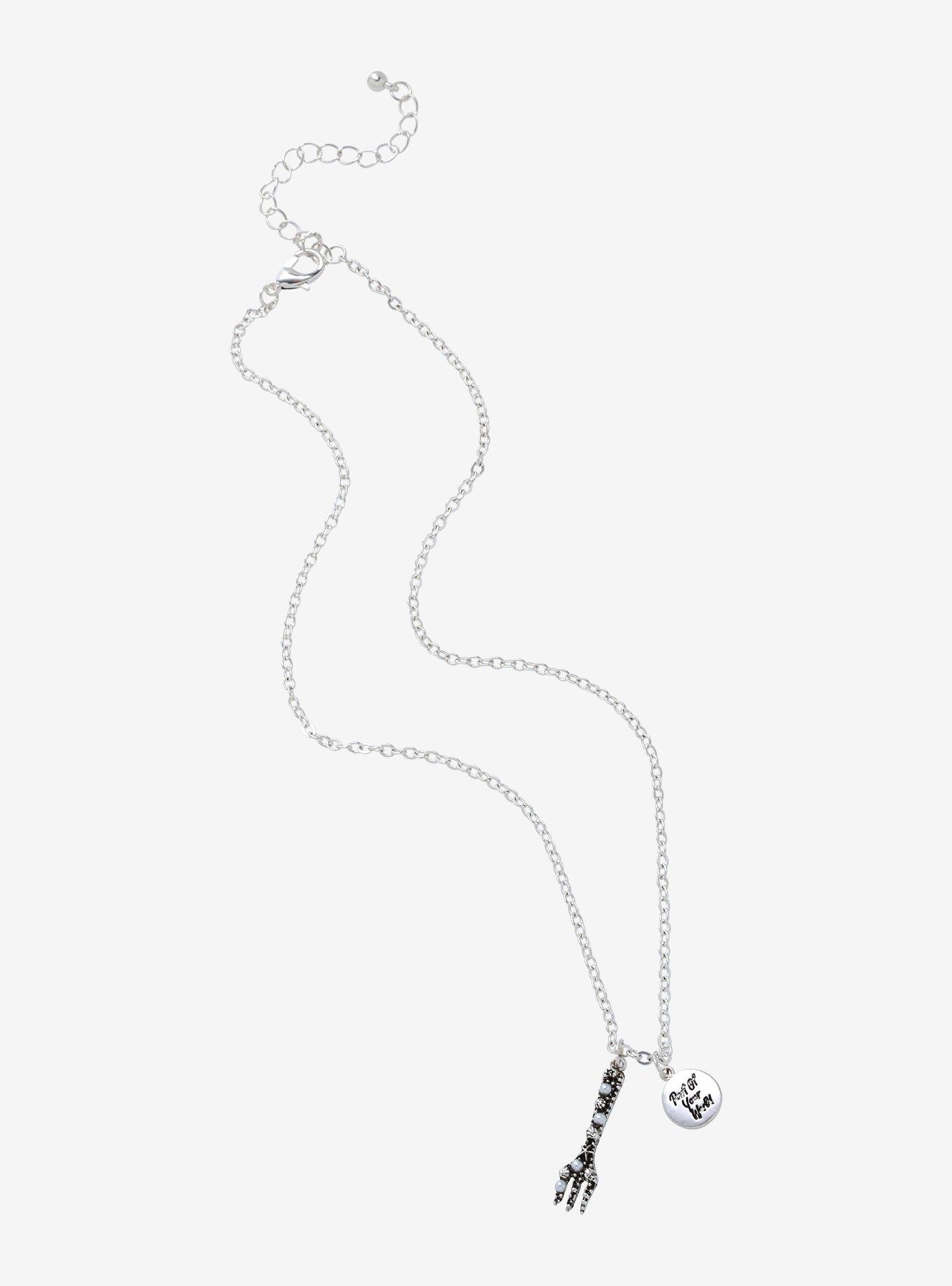 Disney The Little Mermaid Dinglehopper Charm Necklace, , alternate