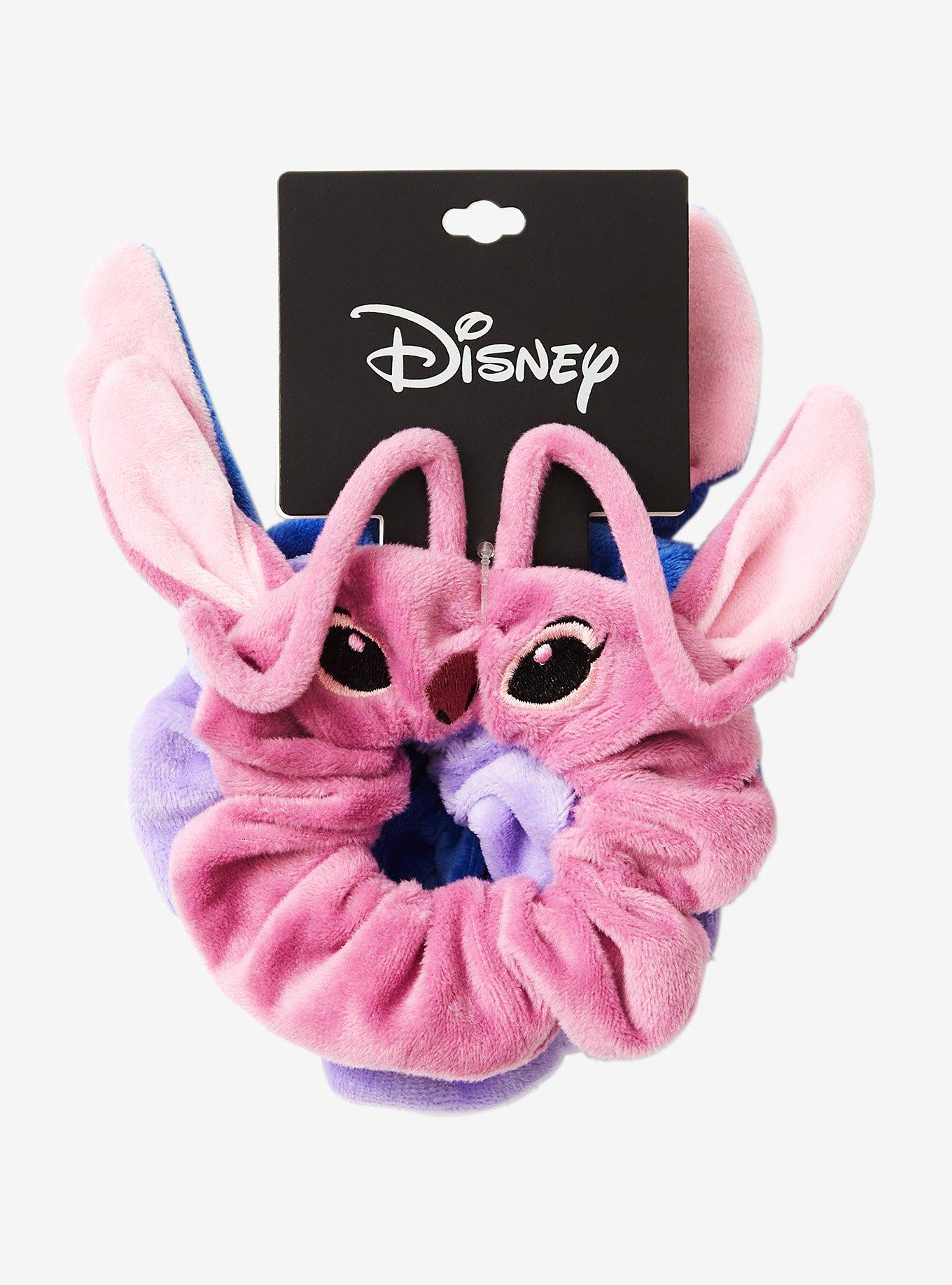 Disney Lilo & Stitch Angel & Stitch Figural Scrunchie Set, , alternate