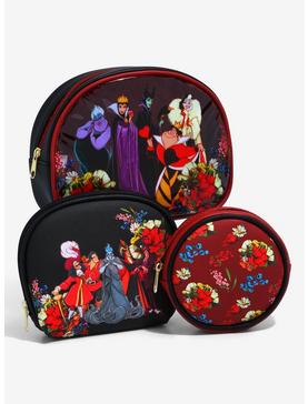 Disney Villains Floral Group Portrait Cosmetic Bag Set, , hi-res