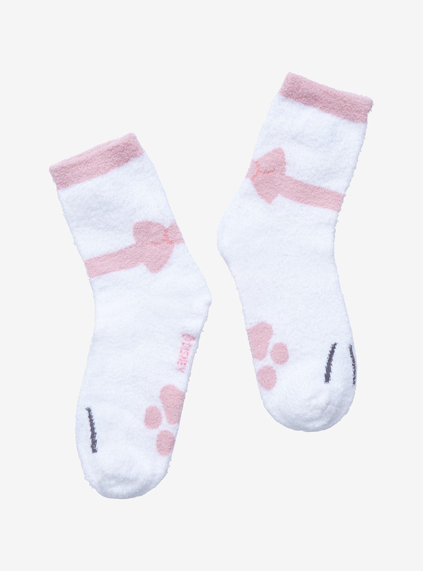 Disney The Aritocats Marie Fuzzy Socks, , alternate