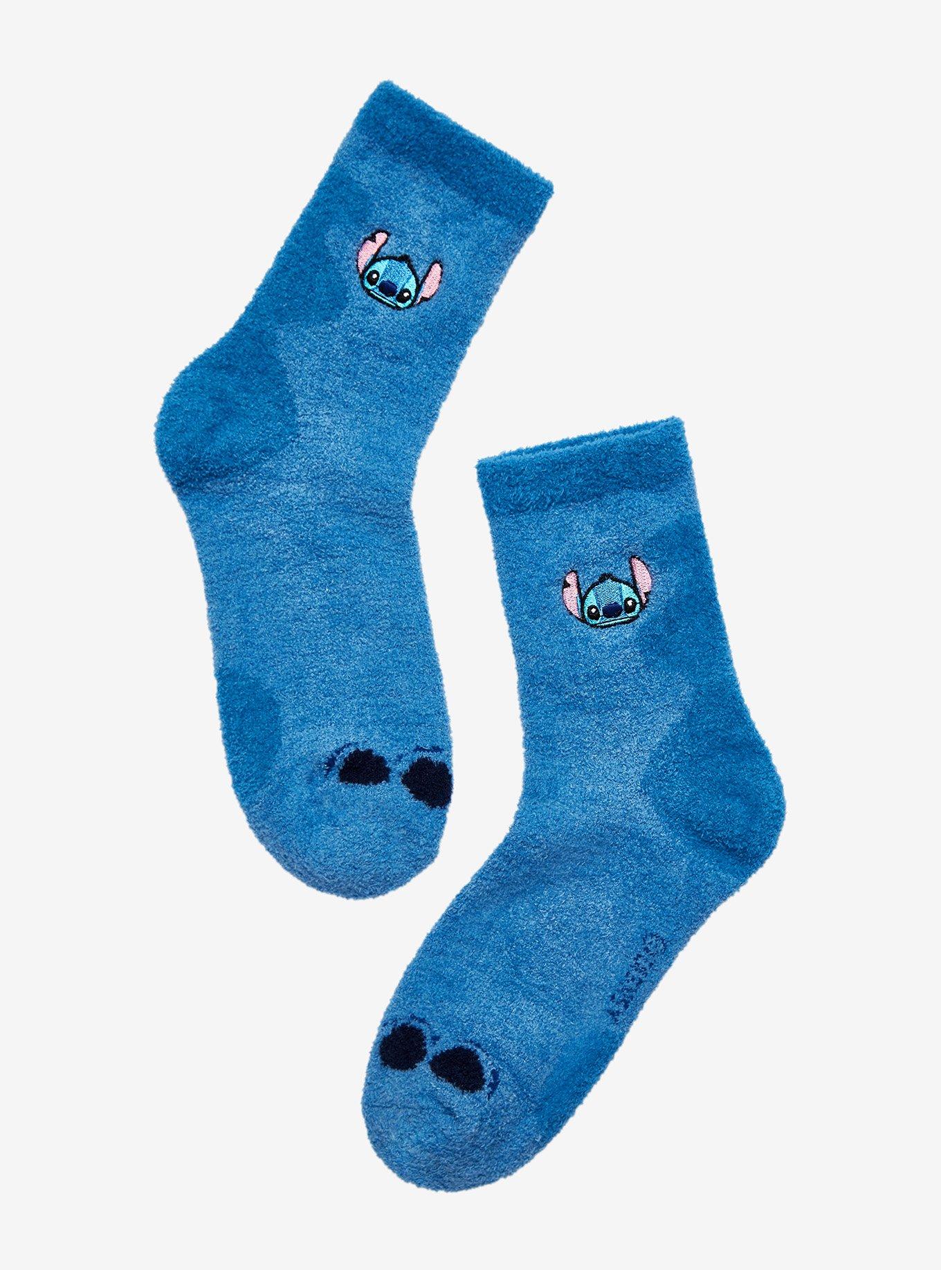 Disney Lilo & Stitch Paw Fuzzy Socks, , alternate