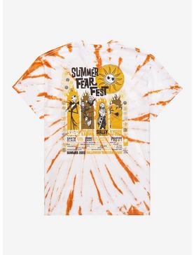 Disney The Nightmare Before Christmas Characters Summer Fear Fest Tie-Dye Youth T-Shirt - BoxLunch Exclusive , , hi-res