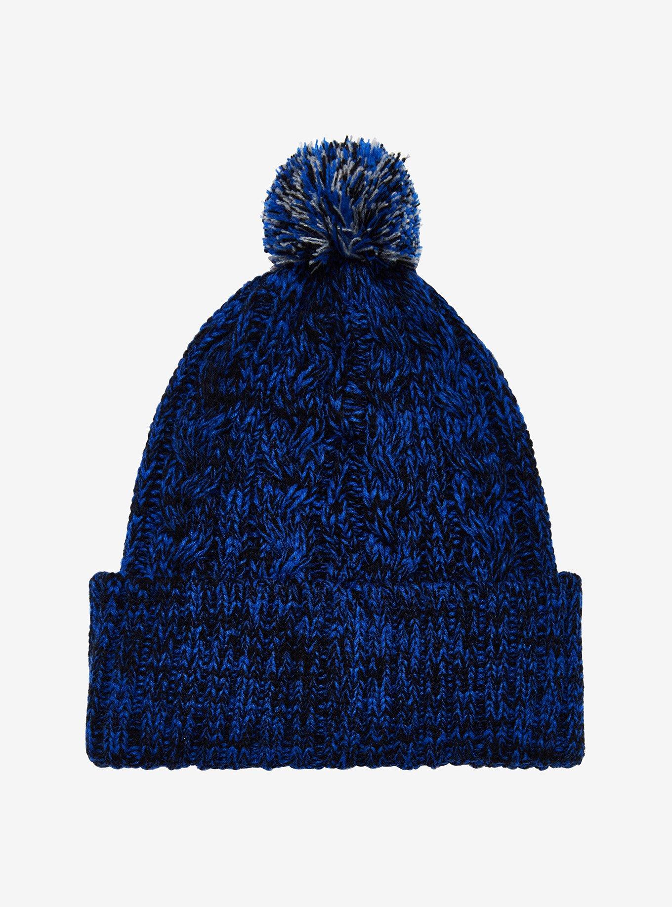 Harry Potter Ravenclaw Marled Pom Beanie, , alternate