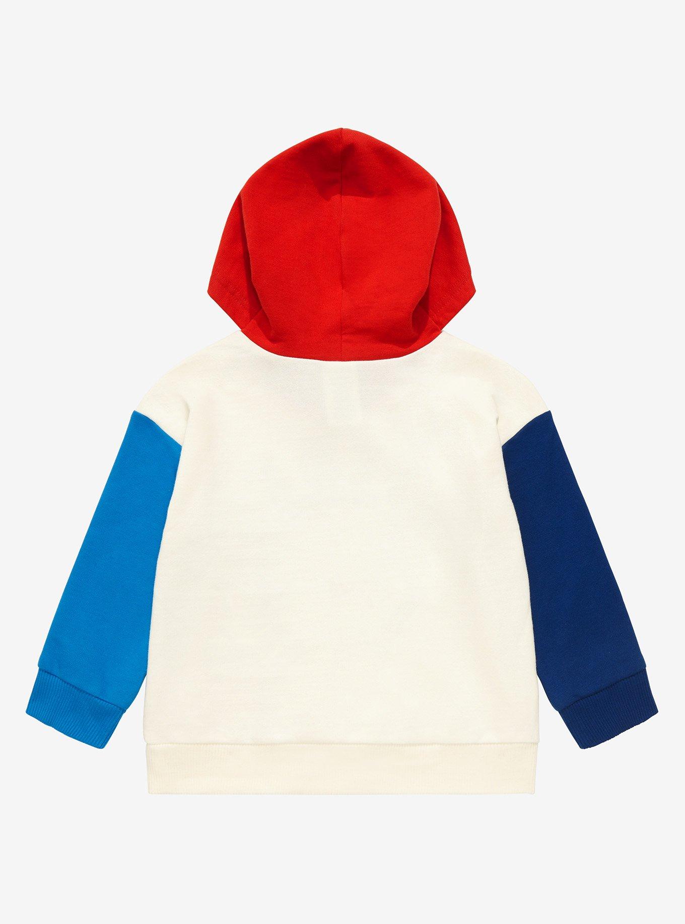 Marvel Spider-Man Spidey Colorblock Toddler Hoodie - BoxLunch Exclusive, MULTI, alternate