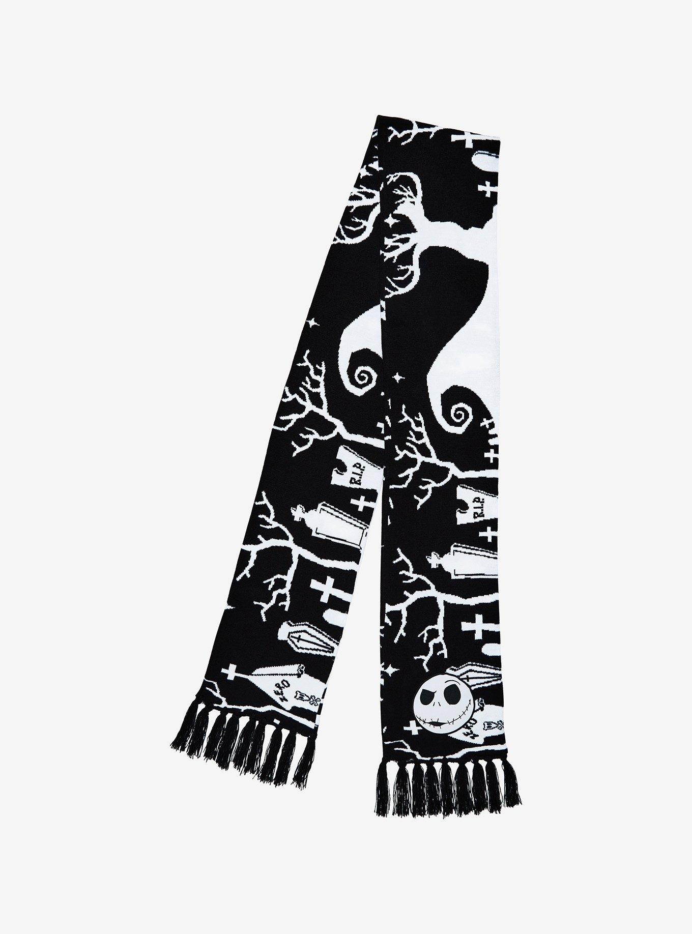 The Nightmare Before Christmas Graveyard Scarf, , alternate