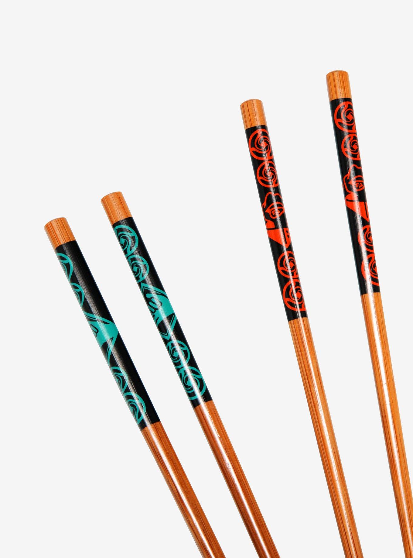Jujutsu Kaisen Yuji & Megumi Symbol Chopstick Set, , alternate