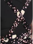 Pusheen Cherry Blossoms Velvet Suspender Skirt Plus Size, MULTI, alternate