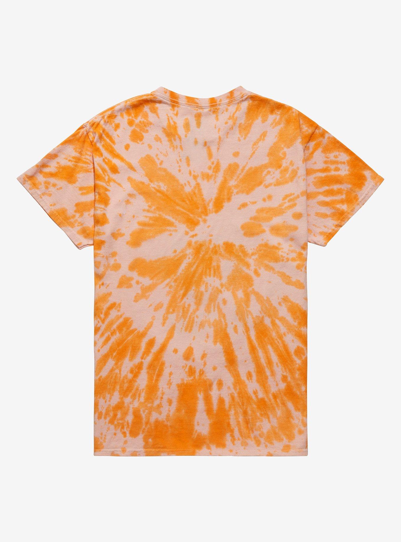 No Doubt Orange Tie-Dye Boyfriend Fit Girls T-Shirt, MULTI, alternate