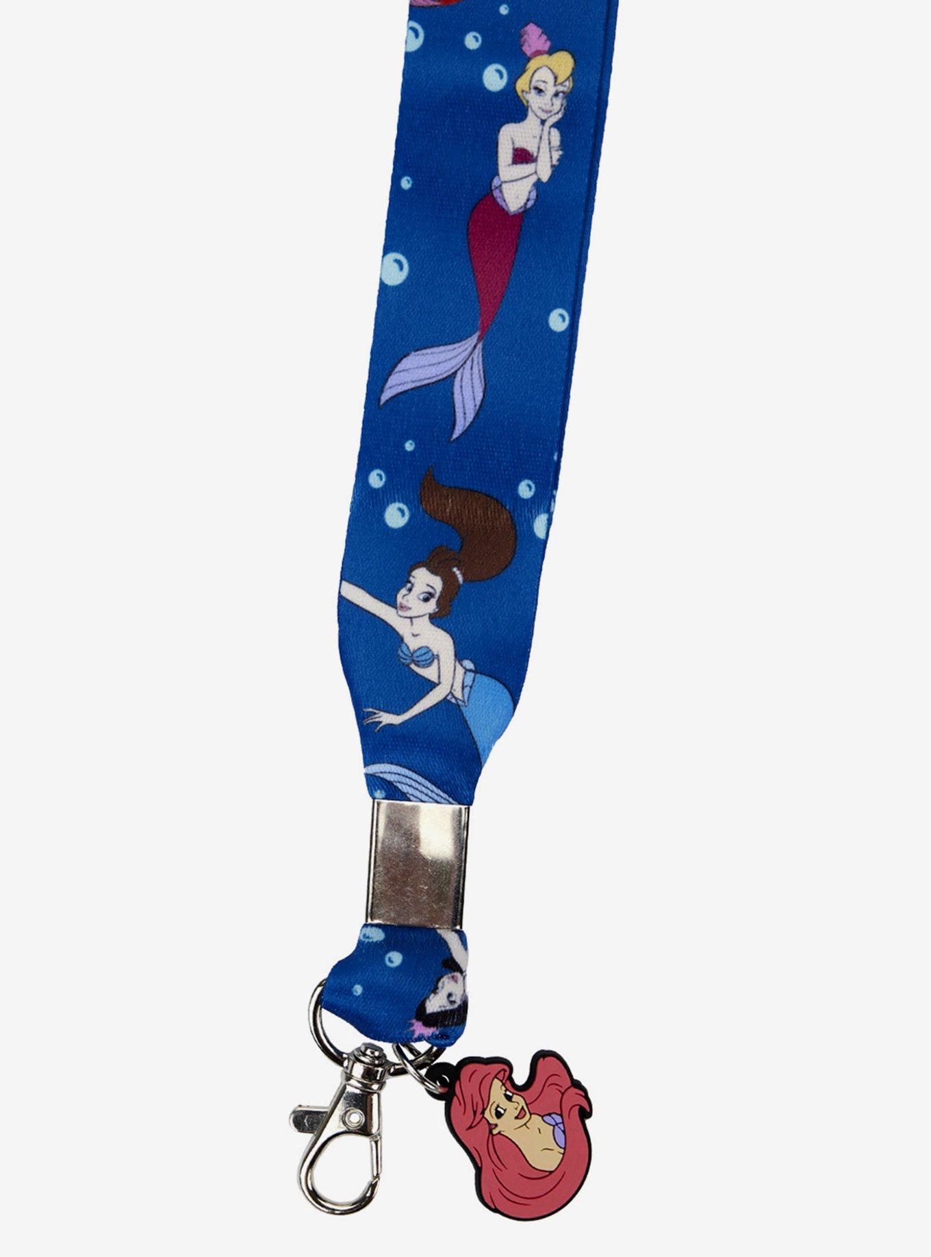 Little Mermaid Tritons Gift Loungefly Cardholder Lanyard - Disney