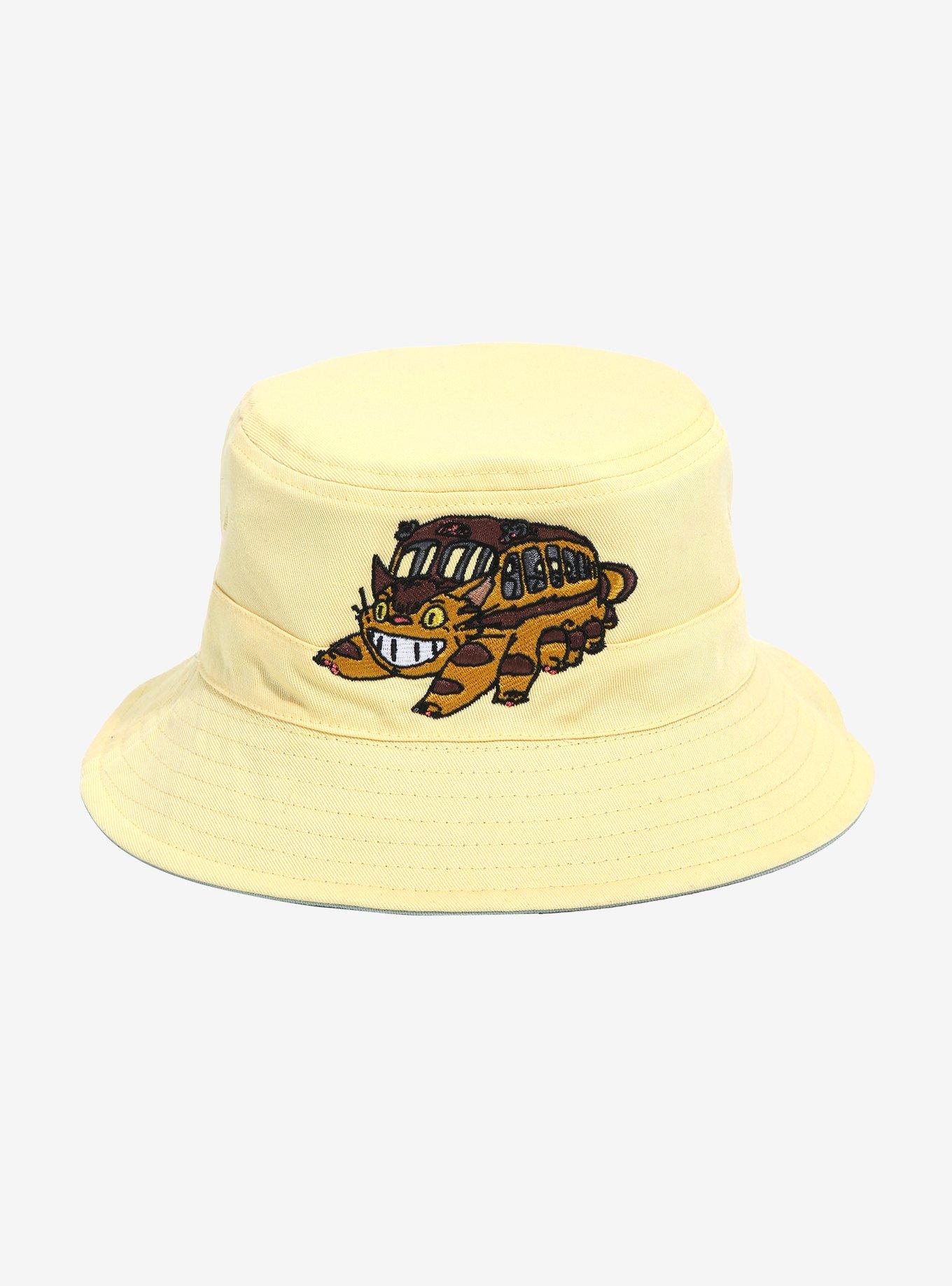 Studio Ghibli My Neighbor Totoro Catbus & Totoro Reversible Bucket Hat, , alternate