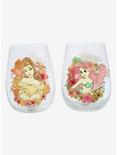 Disney Princess Floral Glass Tumbler Set, , alternate