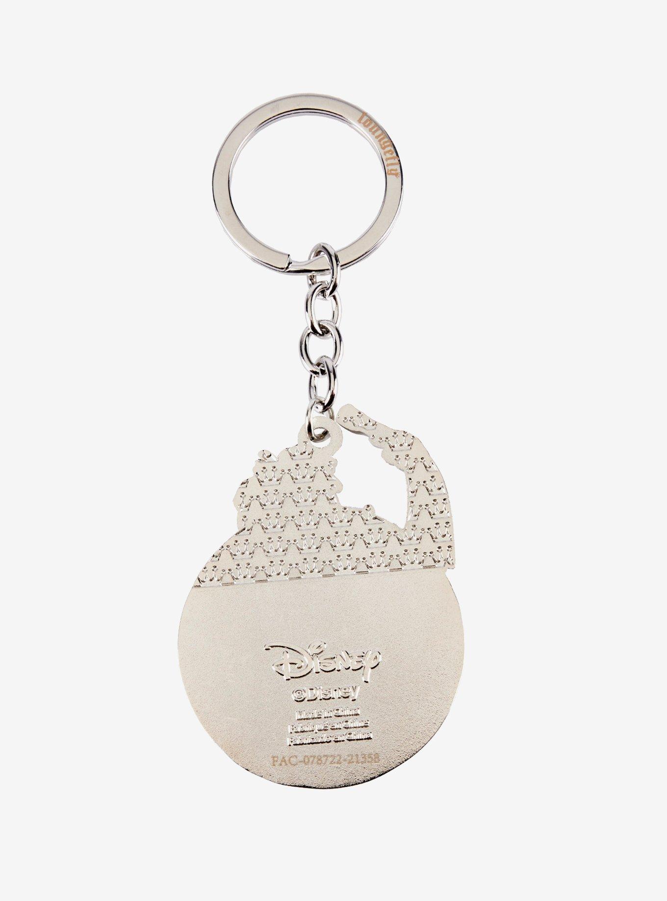 Loungefly Disney The Little Mermaid Scuttle Enamel Key Chain, , alternate