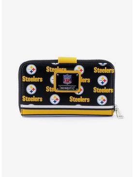 Loungefly NFL Pittsburgh Steelers Zipper Wallet, , hi-res
