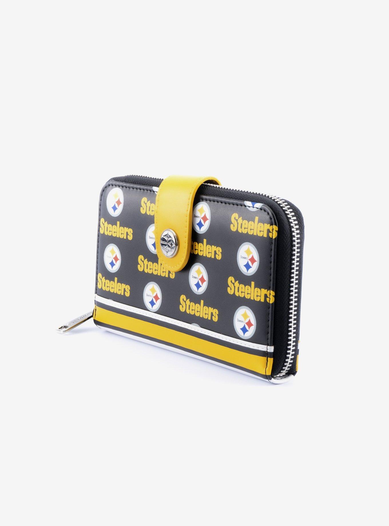 Loungefly NFL Pittsburgh Steelers Zipper Wallet, , alternate