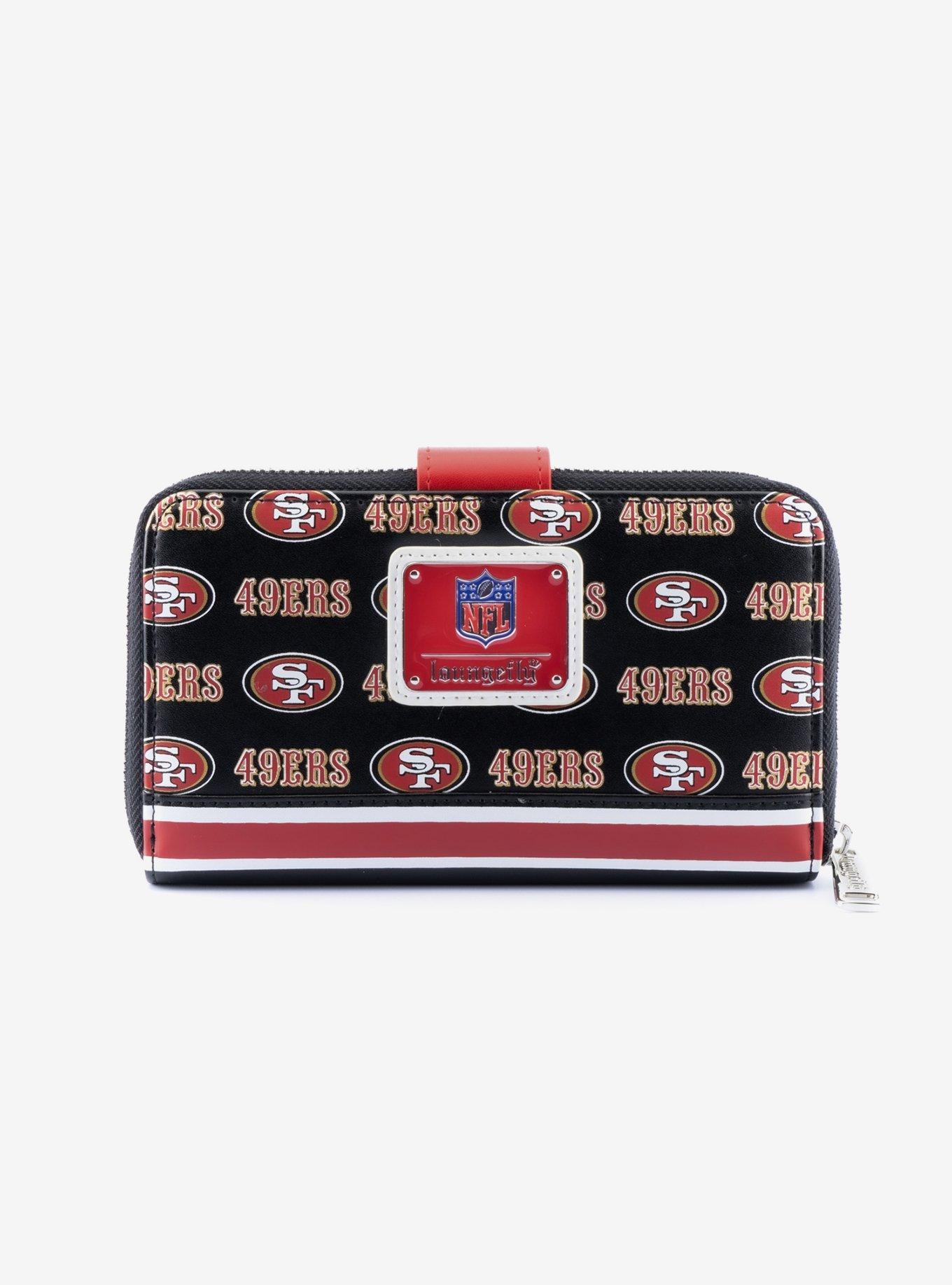 Loungefly NFL San Francisco 49ers Zipper Wallet, , alternate