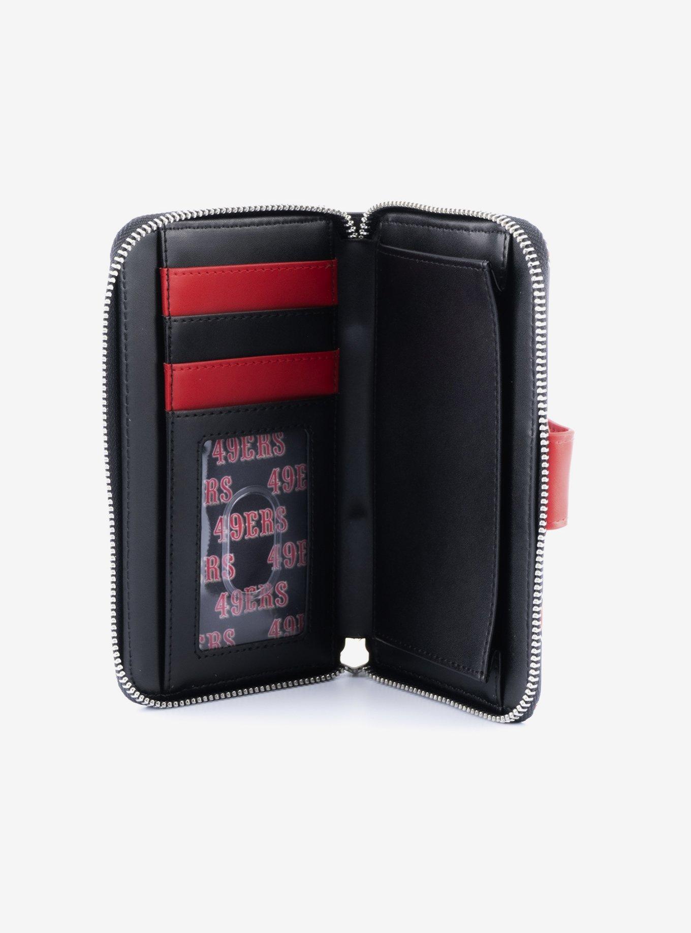 Loungefly NFL San Francisco 49ers Zipper Wallet, , alternate