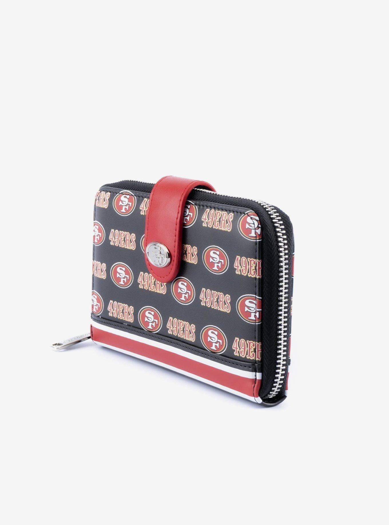 Loungefly NFL San Francisco 49ers Zipper Wallet, , alternate