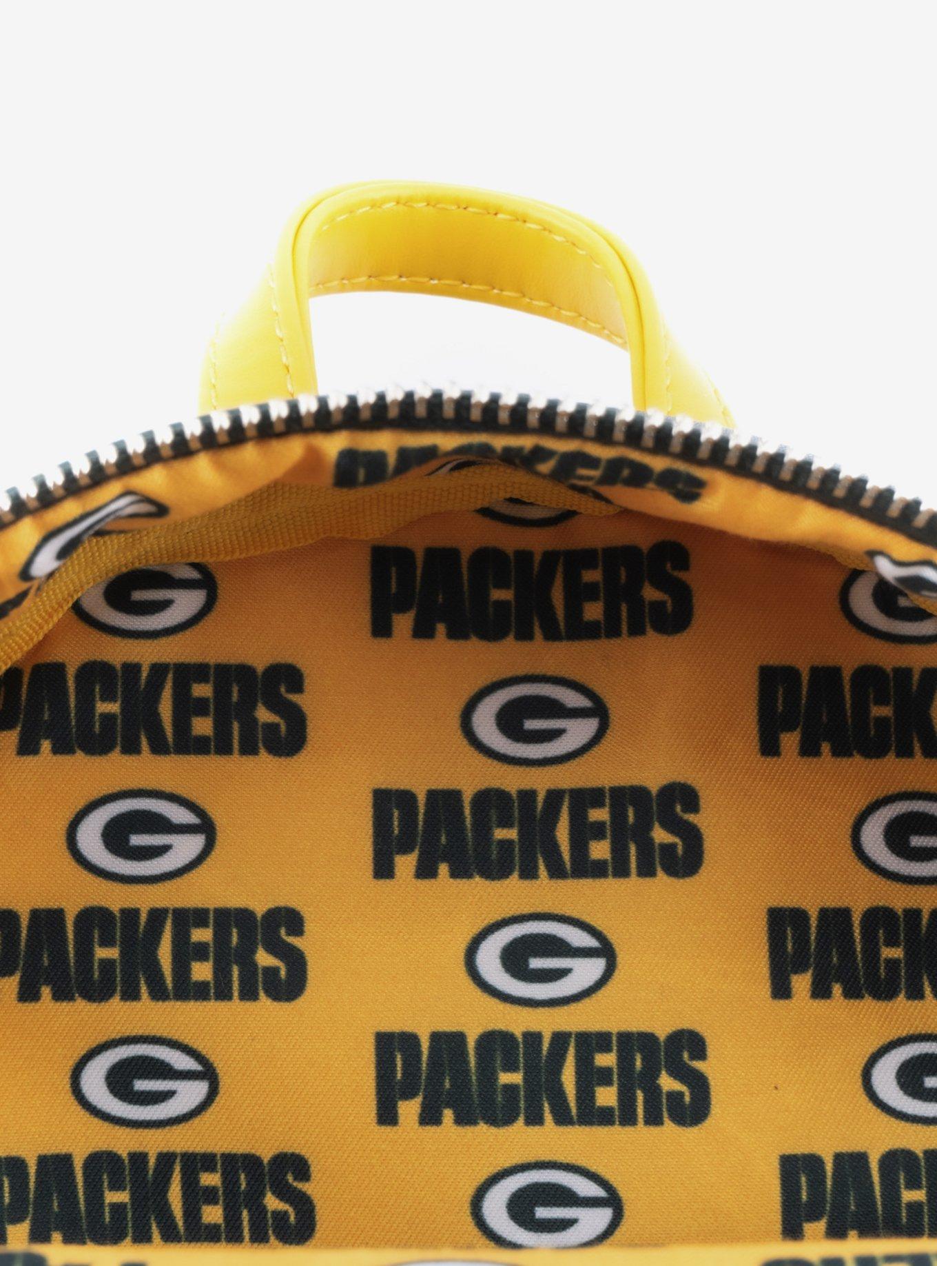 Loungefly NFL Green Bay Packers Logo Mini Backpack, , alternate