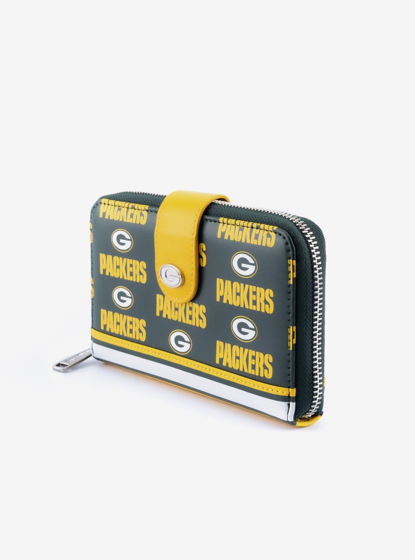 Loungefly NFL Green Bay Packers Zipper Wallet, , alternate