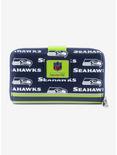 Loungefly NFL Seattle Seahawks Zipper Wallet, , alternate