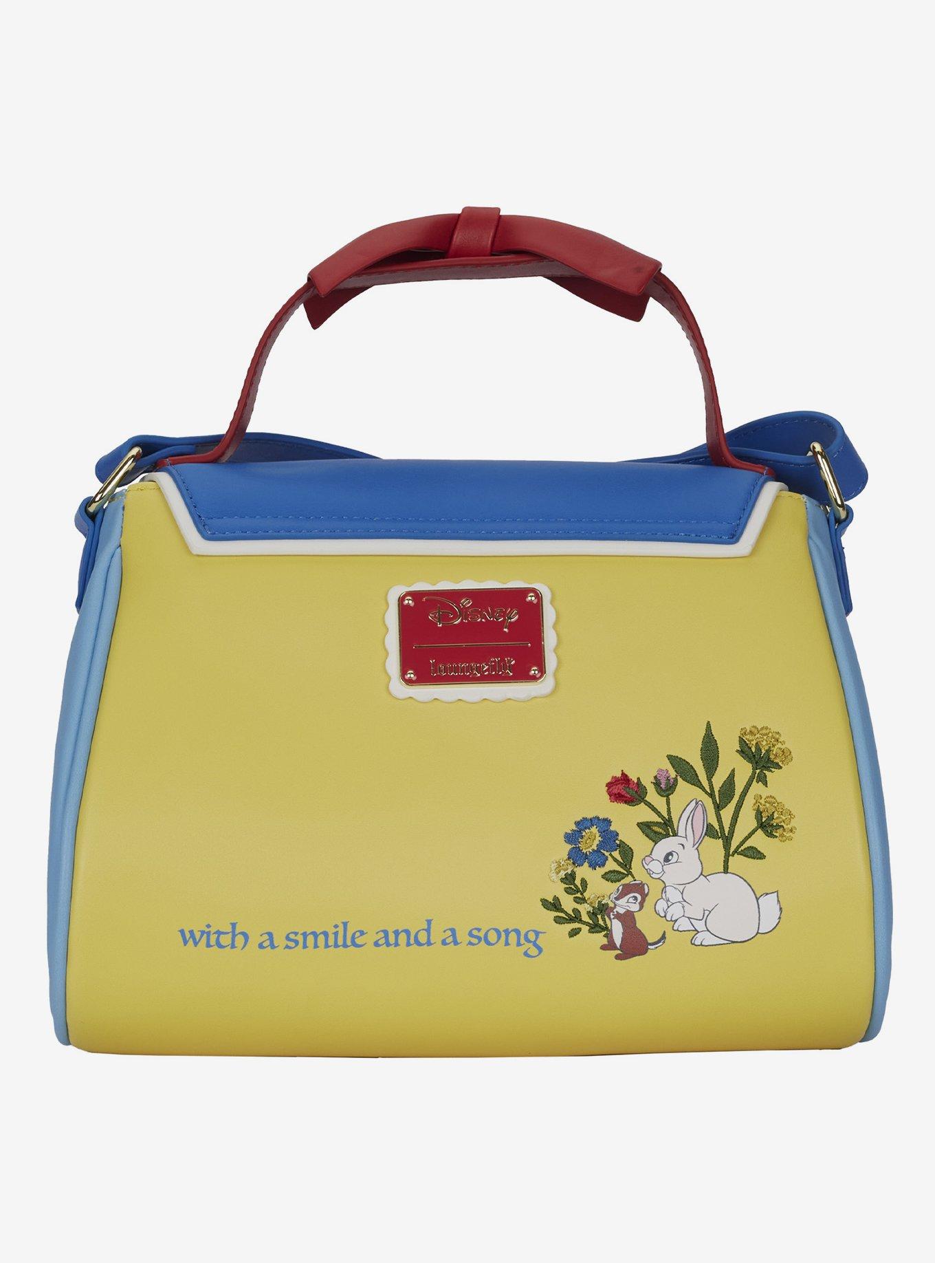 Loungefly Disney Snow White And The Seven Dwarfs 85th Anniversary Crossbody Bag, , alternate