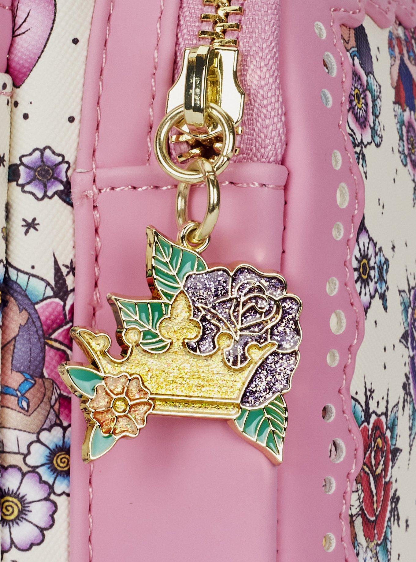 Loungefly Disney Princess Tattoo Mini Backpack, , alternate