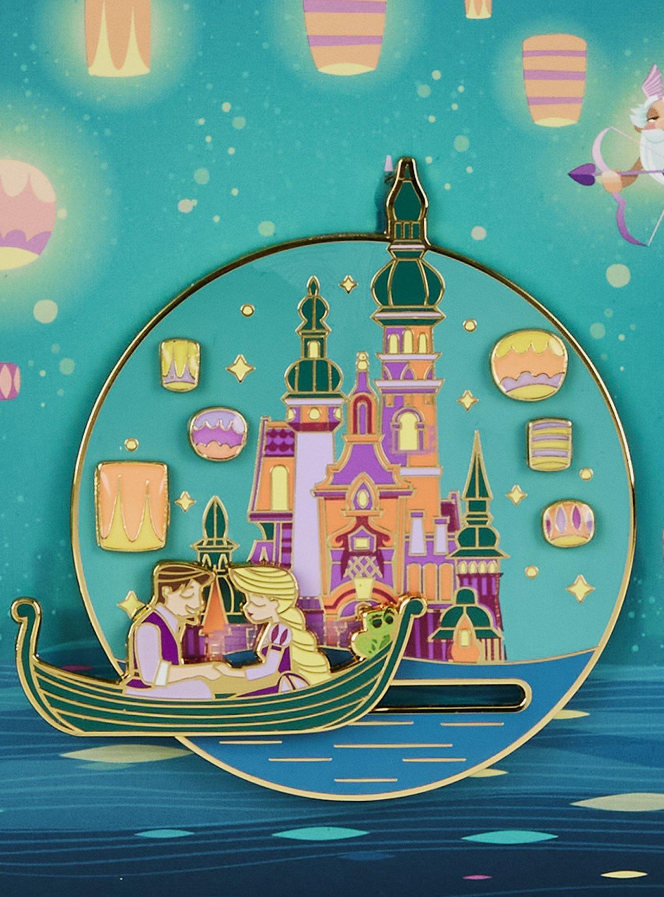 Loungefly Disney Tangled 3 Inch Sliding Enamel Pin, , alternate