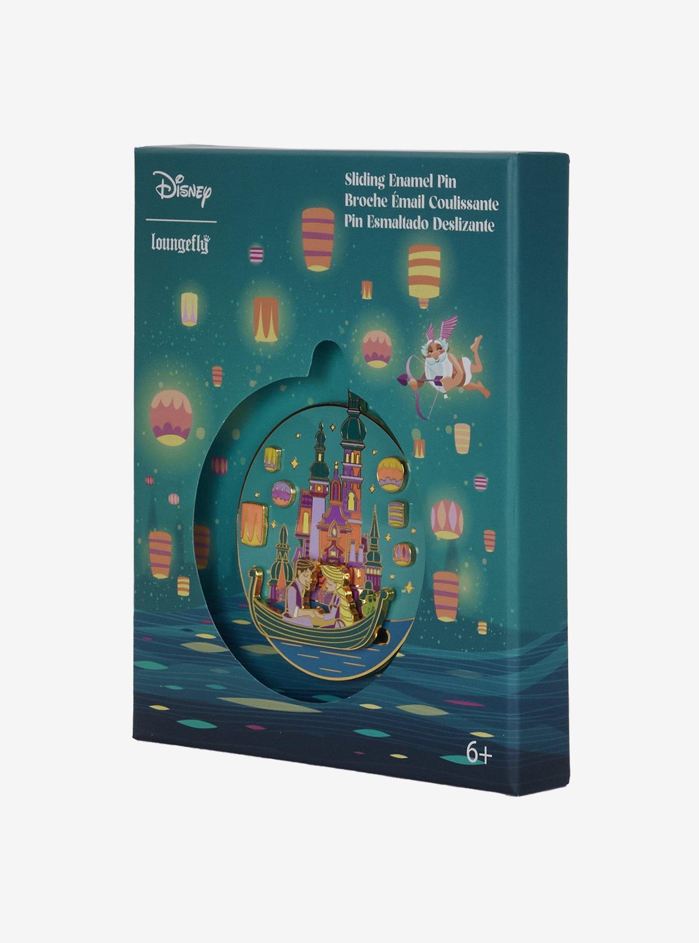 Loungefly Disney Tangled 3 Inch Sliding Enamel Pin, , alternate