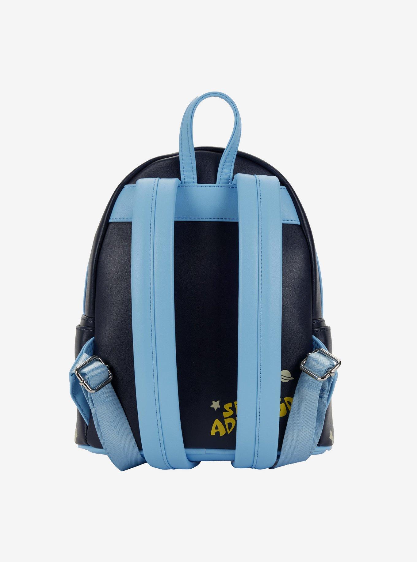 Loungefly Disney Lilo & Stitch Space Adventure Glow-In-The-Dark Mini Backpack, , alternate