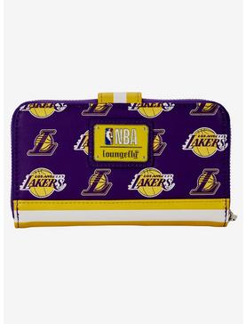 Loungefly Lakers Logo Zipper Wallet, , hi-res