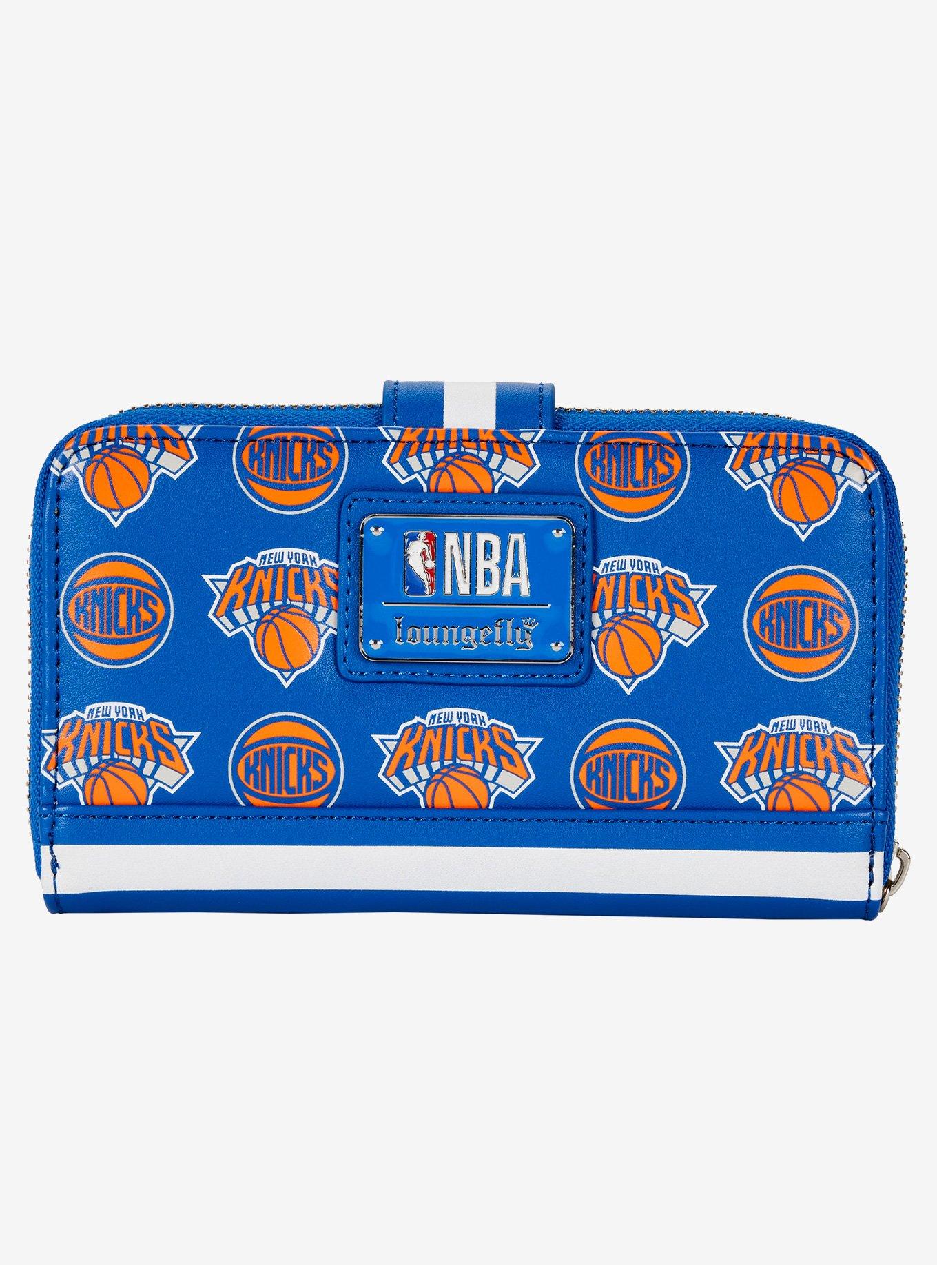 Loungefly NBA New York Knicks Logo Zipper Wallet, , alternate